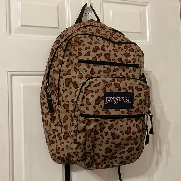 Jansport Bags Jansport Leopard Backpack Poshmark